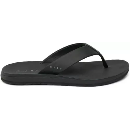 Men Reef Ojai Classic Premium Leather Flip Flop Sandal CJ6247 Black