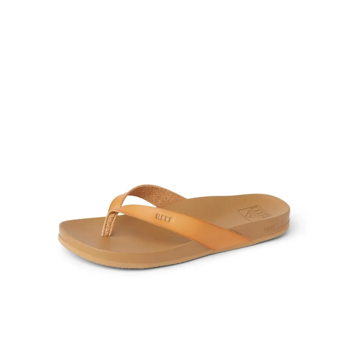 Womens Cushion Court Flip Flops Arch Support Natural 8.5 by Reef