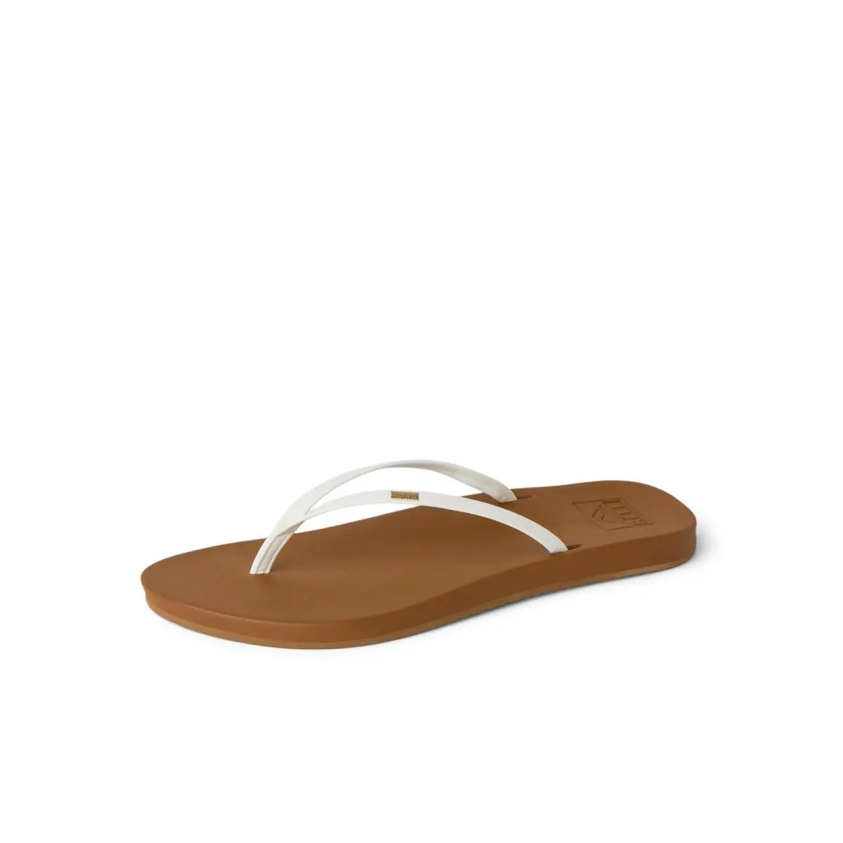 Cushion Slim Womens Sandal Whitetan 10 by Reef
