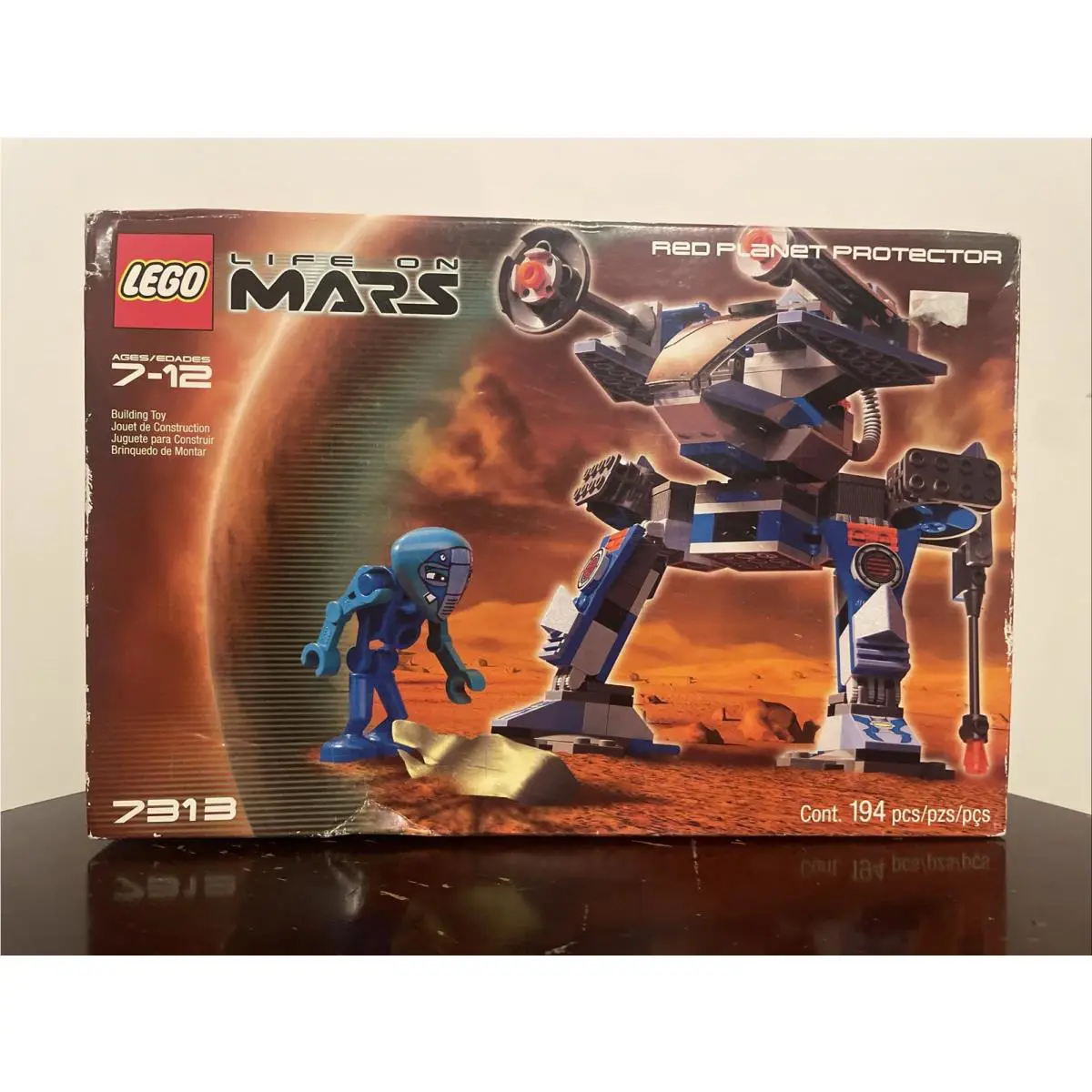 Lego Life On Mars 7313 Red Planet Protector Vintage 2001