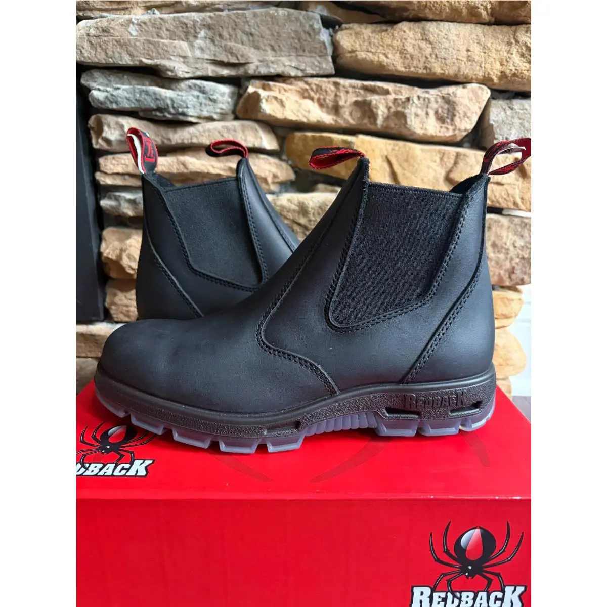 Ubbk Bobcat Tpu Soft Toe Station Boots Black US Mens Usa 10 EU 43 by Redback