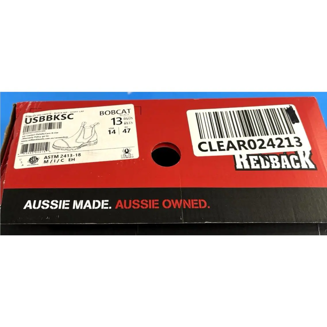 Redback shoes - BOBCAT TPU SAFETY TOE - BOBCAT TPU SAFETY TOE - Black (UPC: 883983022159) 4