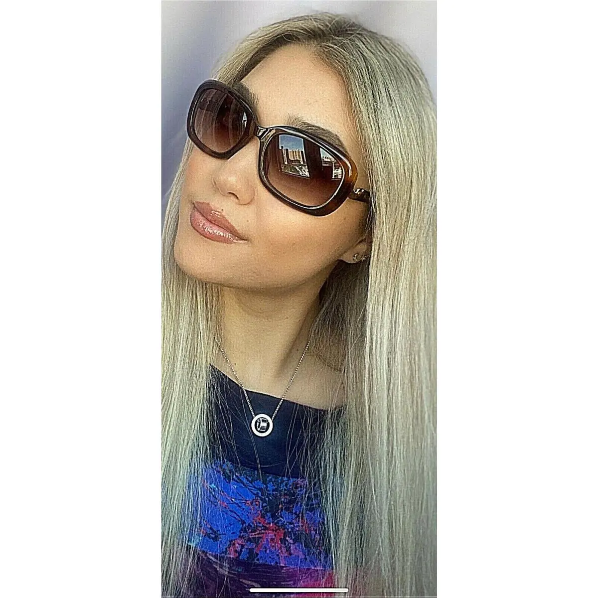 Pierre Cardin 54mm Tortoise Women`s Sunglasses
