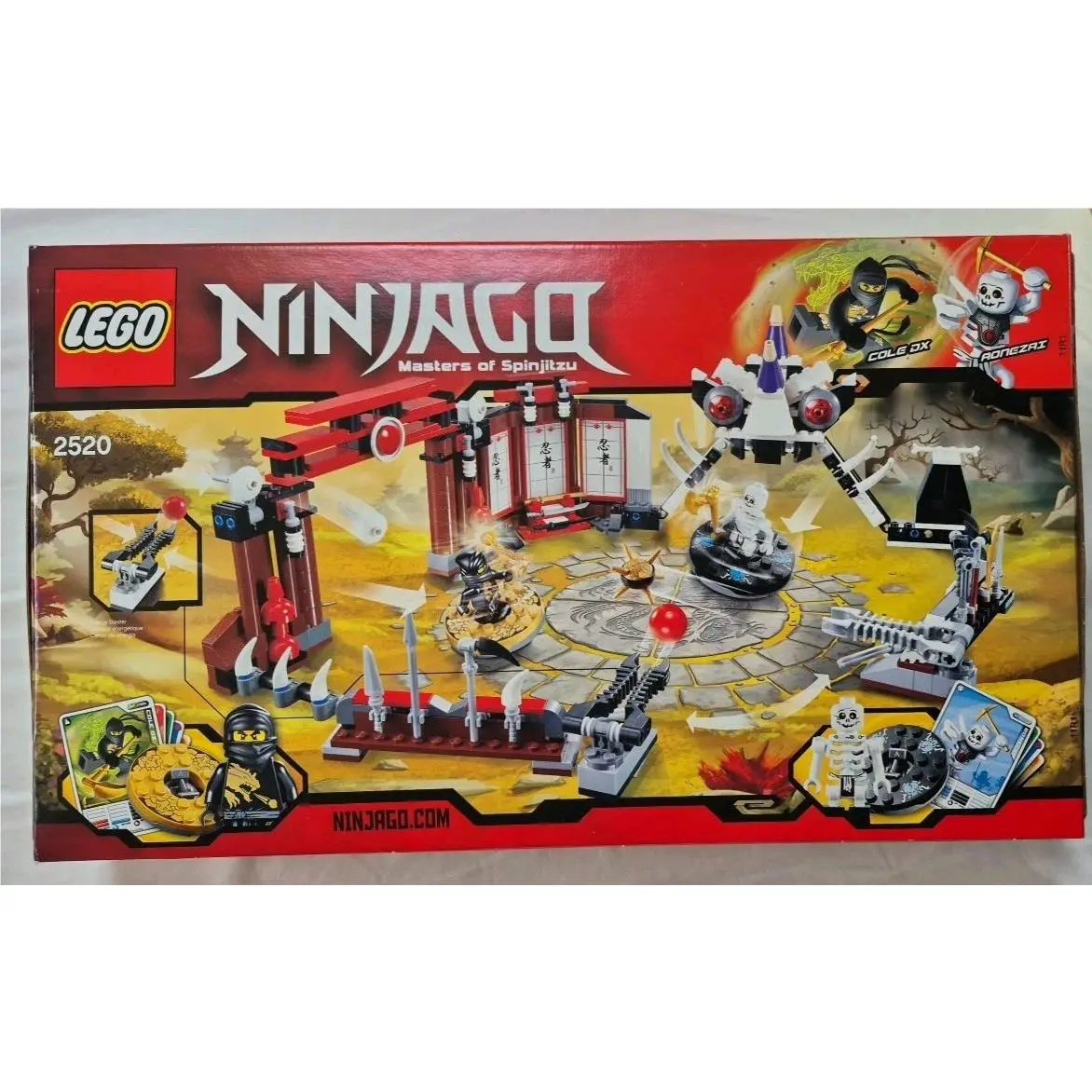 Lego 2520 Ninjago: Ninjago Battle Arena Box 463 Pieces