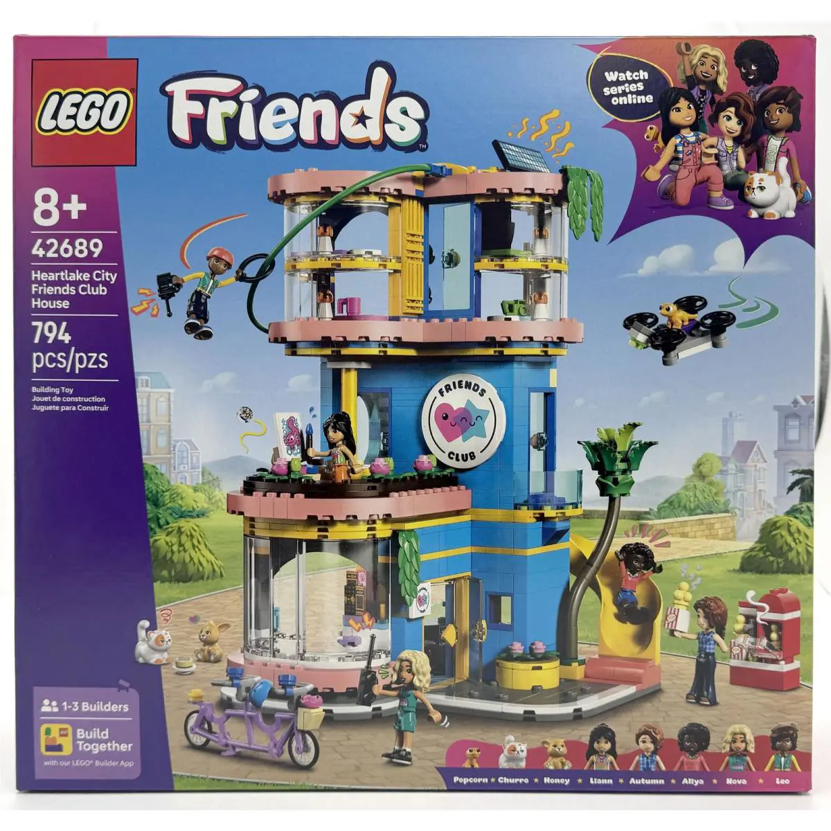 Lego Friends Heartlake City Friends Club House Building Toy 794 Pcs For Age 8+