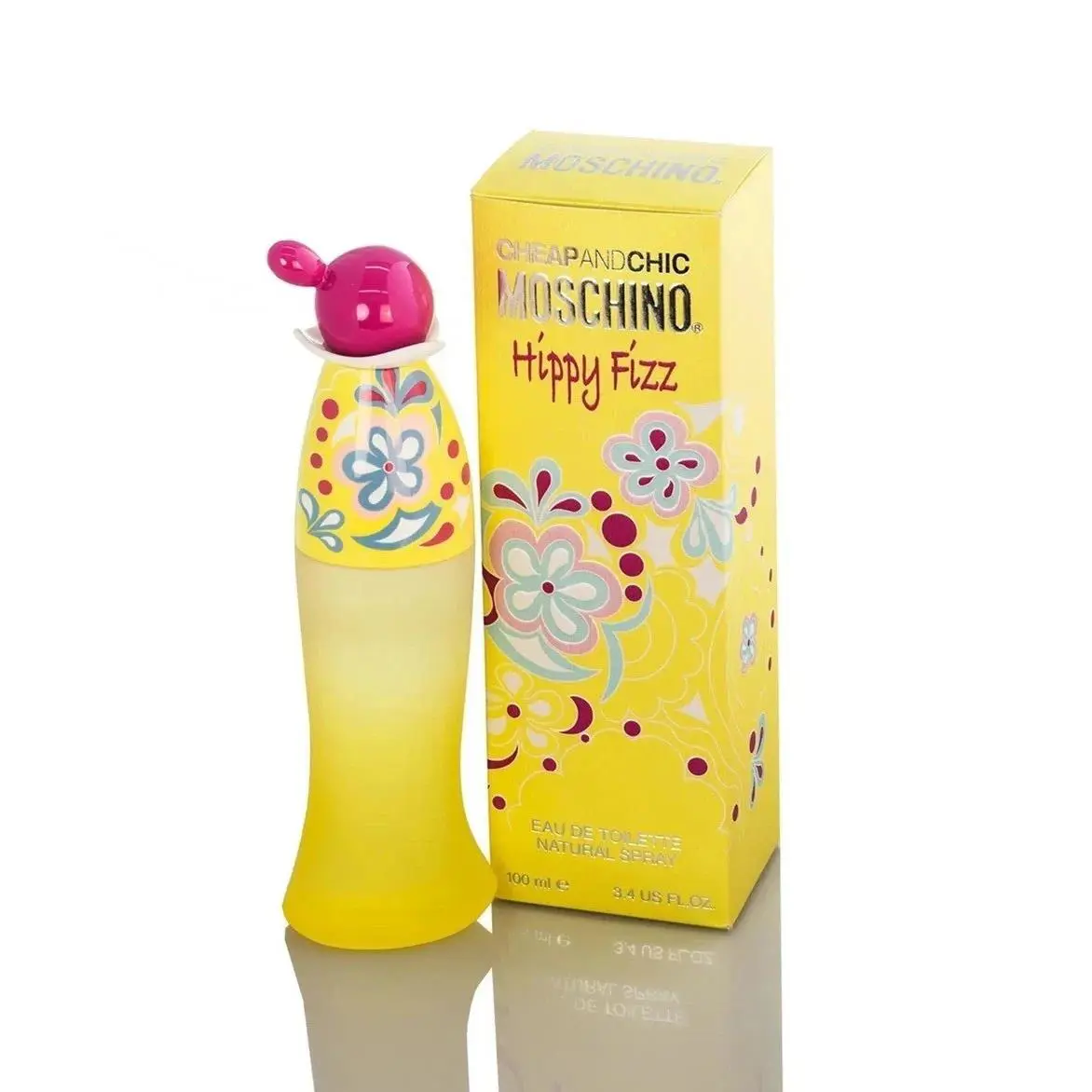 and Chic Hippy Fizz by Moschino 3.4 oz Edt Spray For Women Made in Italy