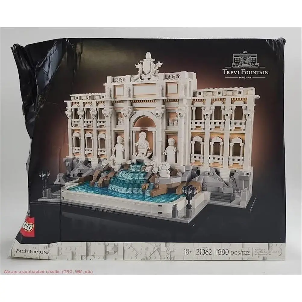 Lego Architecture Trevi Fountain Building Set For Adults 21062 See Details