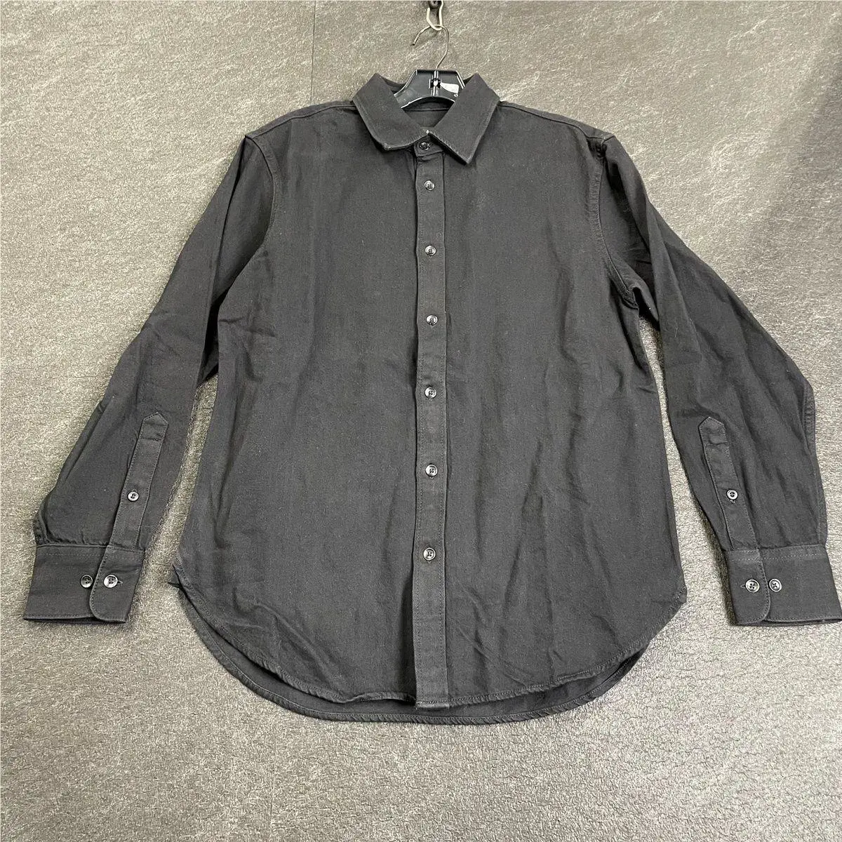 Rag Bone Finch Denim Shirt Men`s Size XS Black