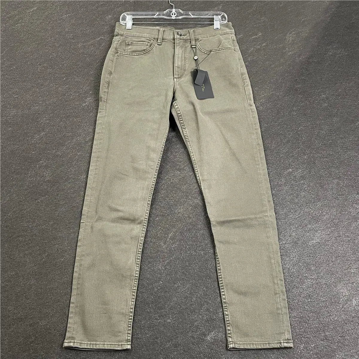 Rag Bone Fit 2 Slim Jeans Men`s Size 33x32 Dark Shadow