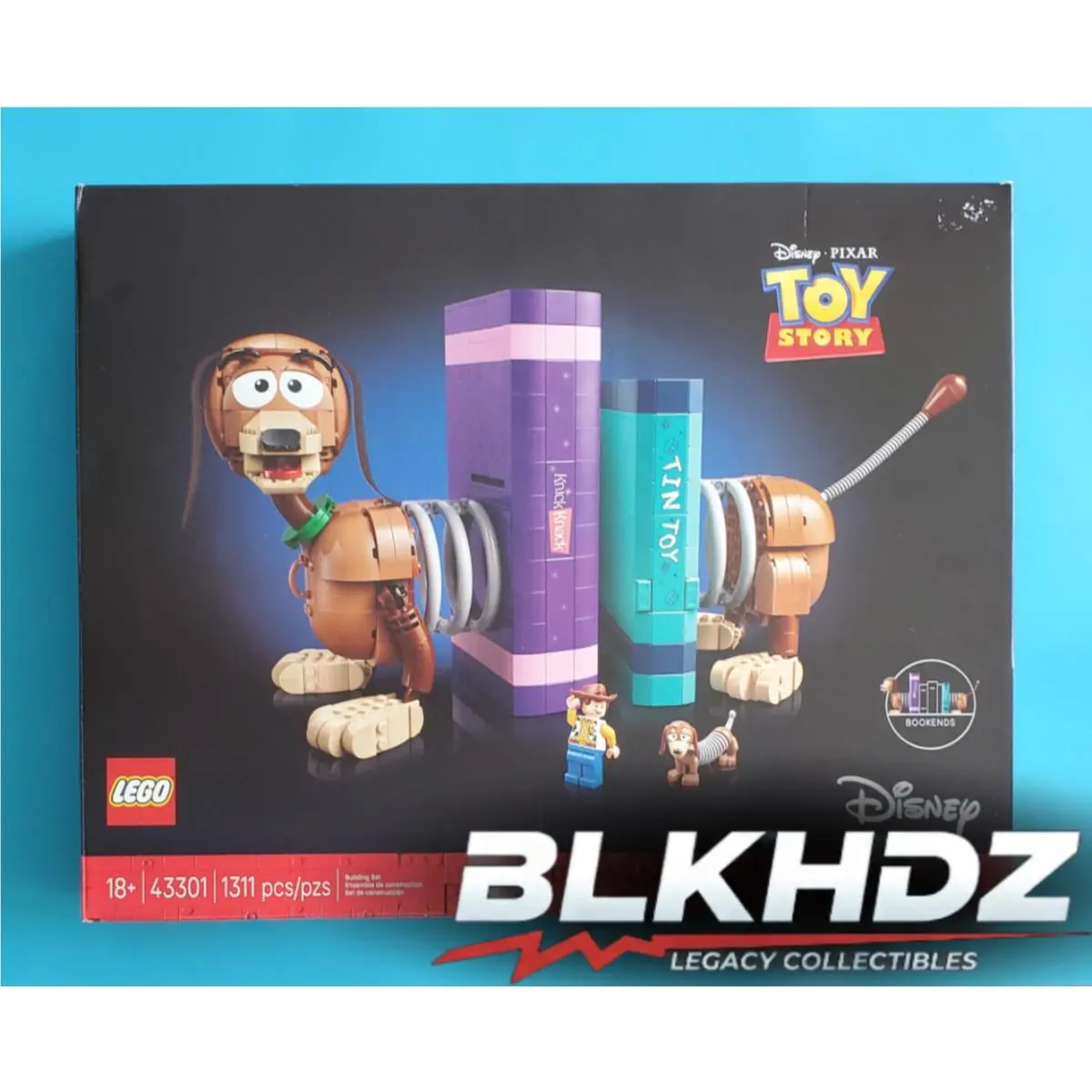 Lego Disney Pixar 43301 Toy Story Slinky Dog Bookends