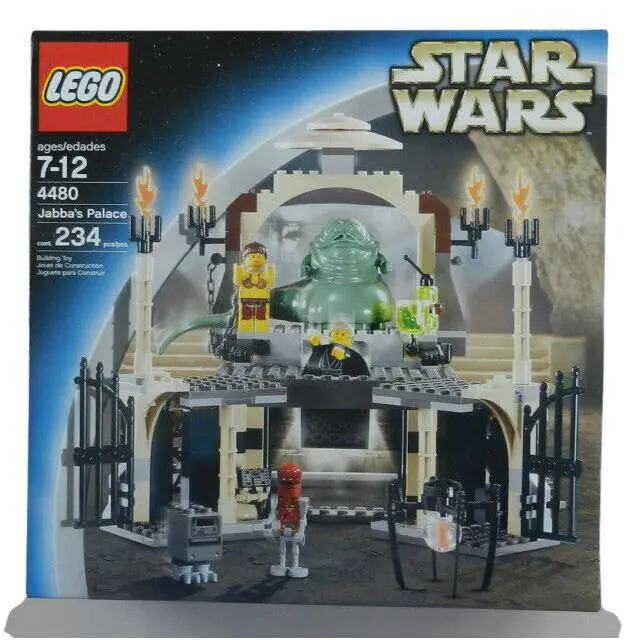 Lego Star Wars 4480 Jabba`s Palace 2003 Retired Set