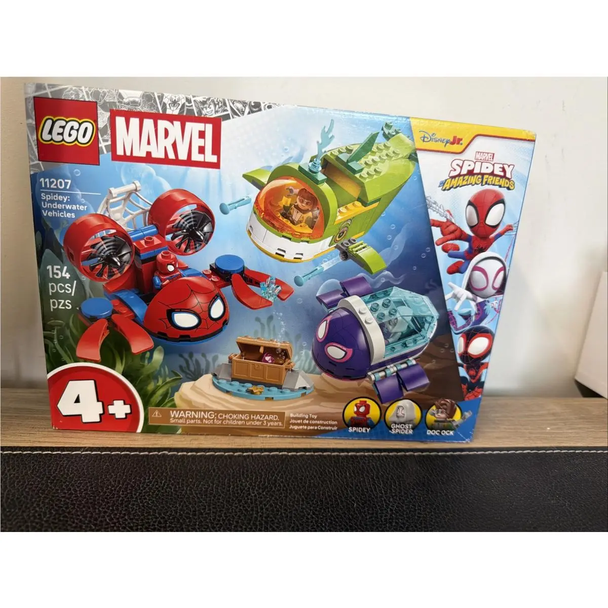 Lego Marvel Spidey and His Amazing Friends Spidey: Underwater Vehicles