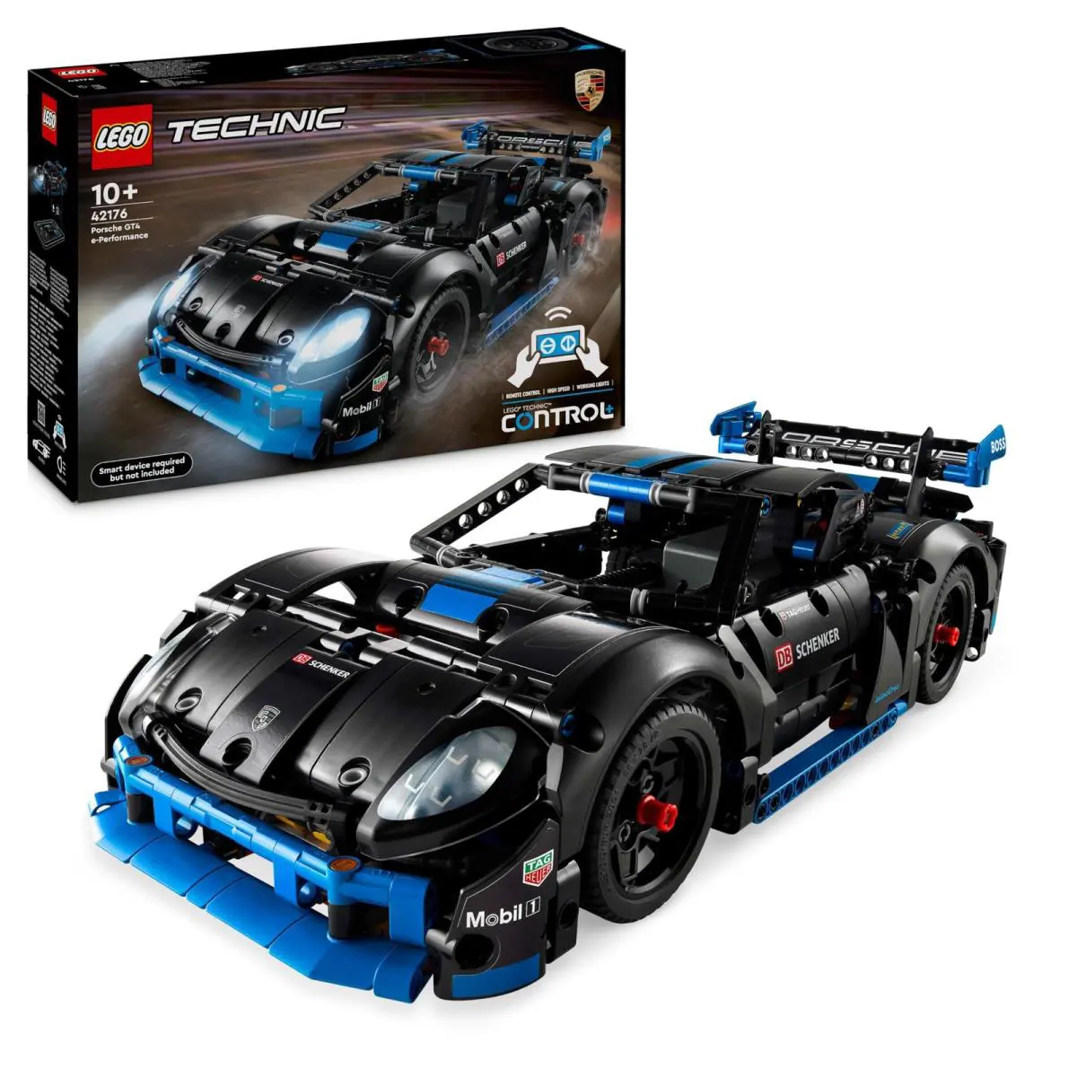 Lego Technic Porsche GT4 E-performance Race Car Toy For 10 Plus Year Old Boys