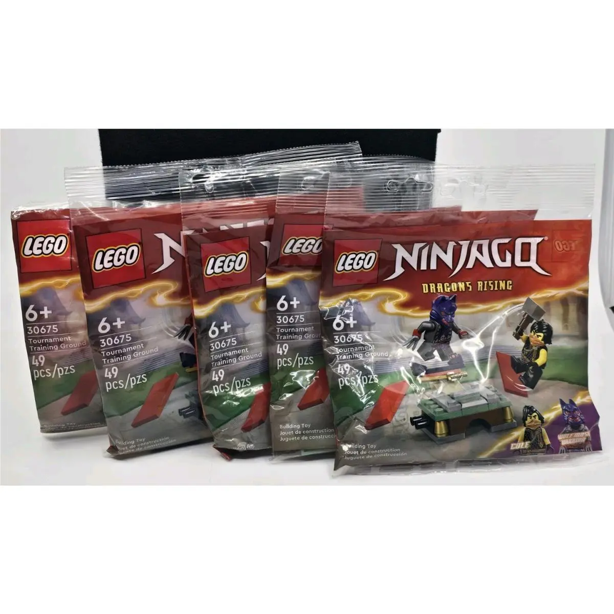 5 Lego 30675 Ninjago Tournament Training Ground Polybags Party Favor Birthday