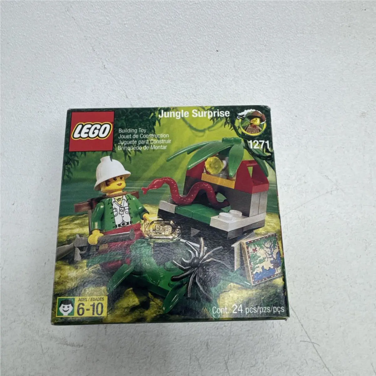 Lego 1271 Jungle Surprise Rare Oop Pippin Reed Miss Gail Storm Mint