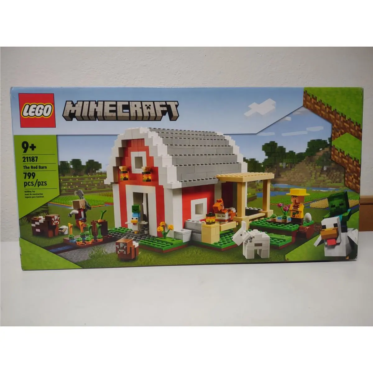 Lego Minecraft The Red Barn 21187 Building Set799 Pcs
