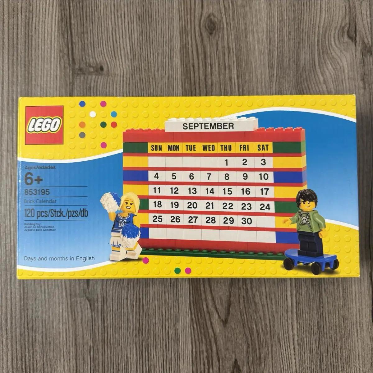 Lego Brick Calendar 853195