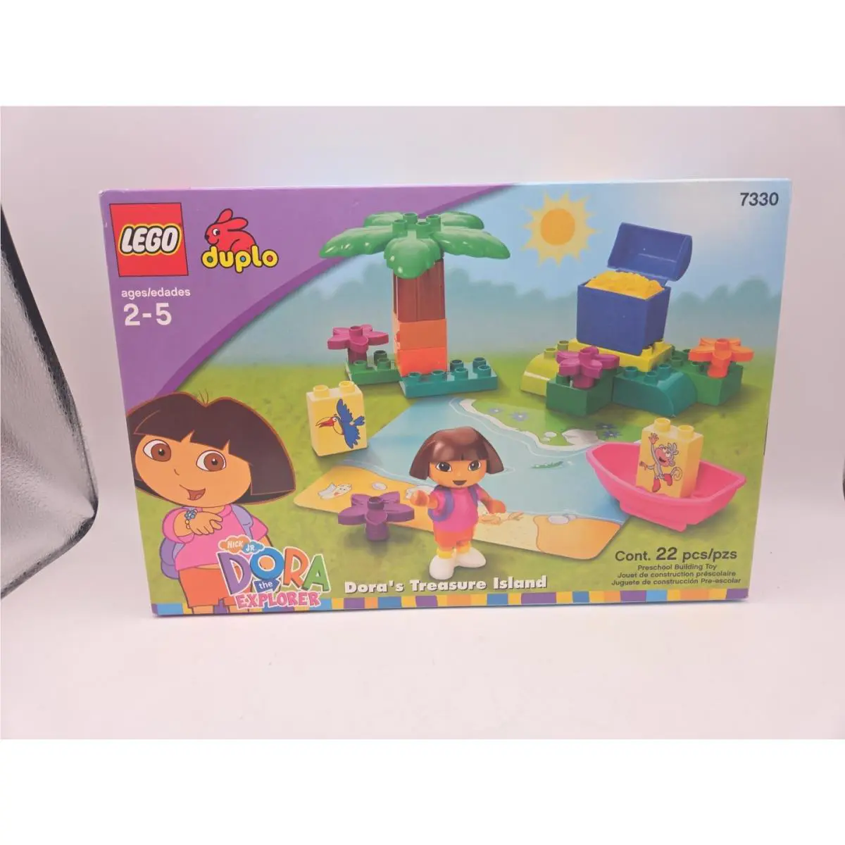 Lego 7330 - Duplo Dora The Explorer - Dora`s Treasure Island - 2004