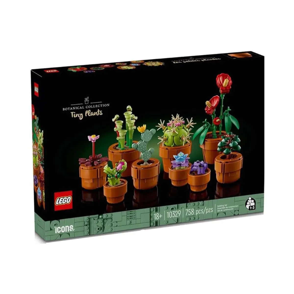 Lego® Botanical Collection Tiny Plants Building Set 10329 IN Stock