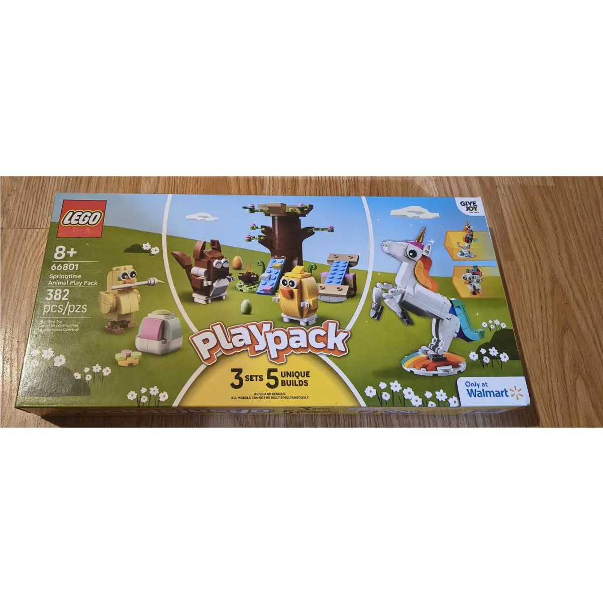 Lego Creator: Springtime Animal Play Pack 66801 382 Pcs 3-Sets 5 Builds