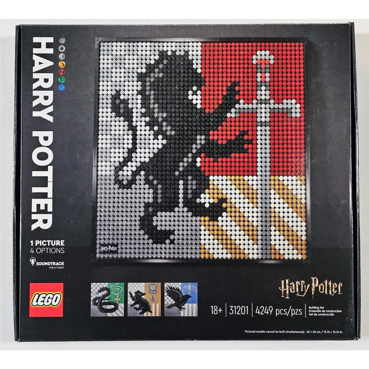 Lego 31201 - Art Harry Potter Hogwarts Crests