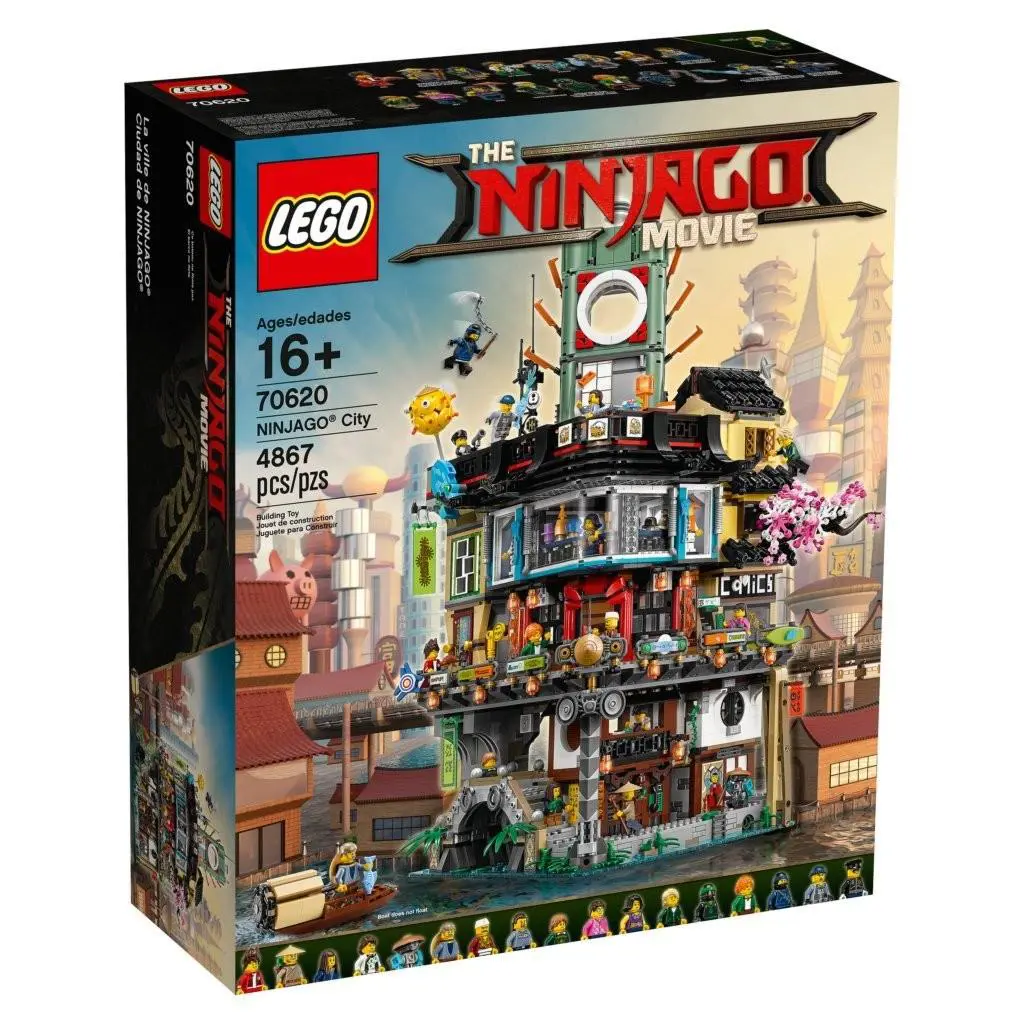 Lego Ninjago Ninjago City 70620 4867 Pieces