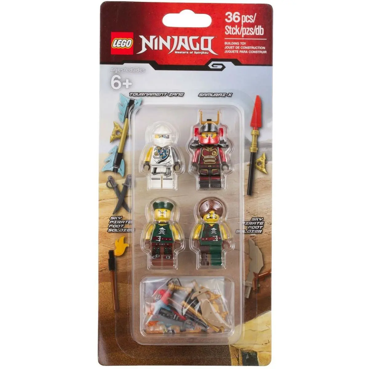 Lego Ninjago 853544 Accessory Set Tournament Zane Samurai X