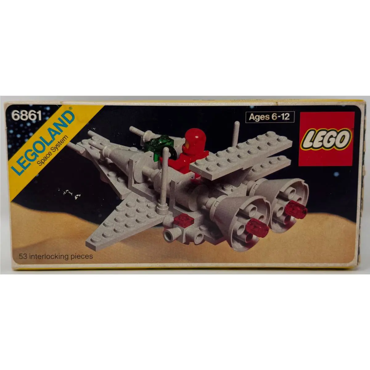 Lego 6861 X-1 Patrol Craft Space Classic 1980