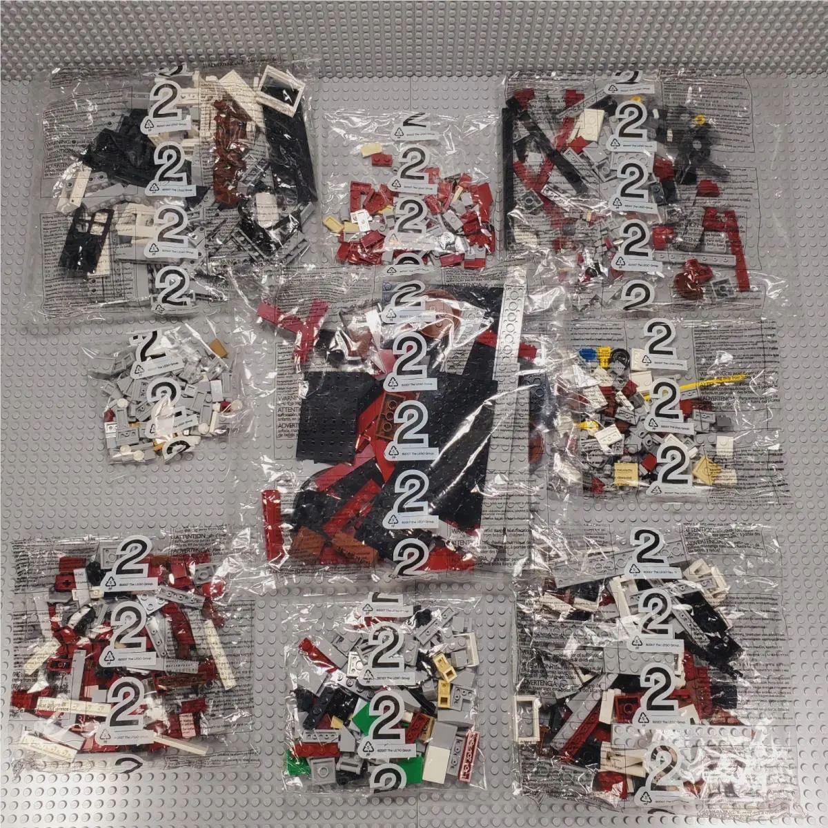 Lego - 10197 - Fire Brigade - All of The 2 Bags - - Ships Fast