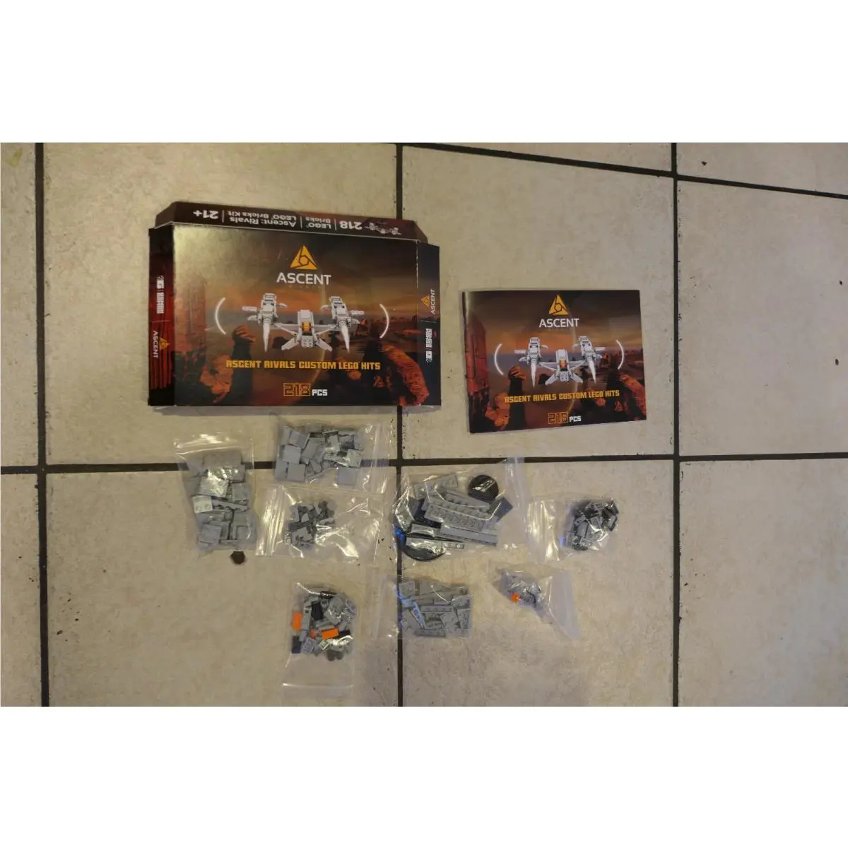 Level Up Expo Lego Ascent Rivals Custom Lego Hits 218pcs Lego 1/1