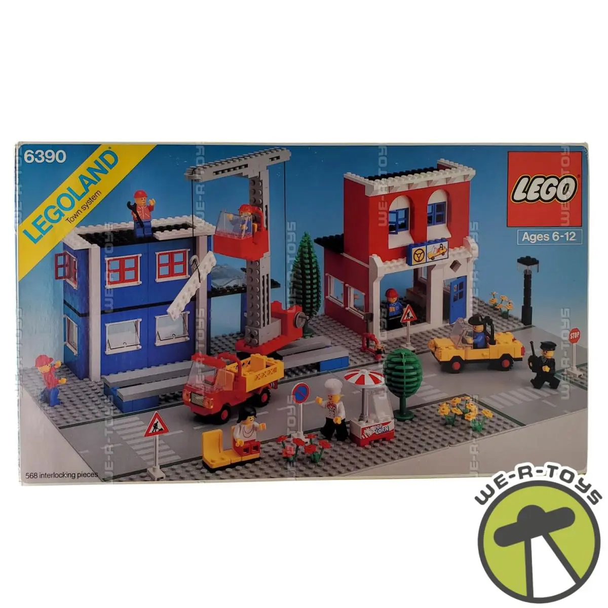 Lego Vintage 1979 Legoland Town System 568 Piece Building Set 6390