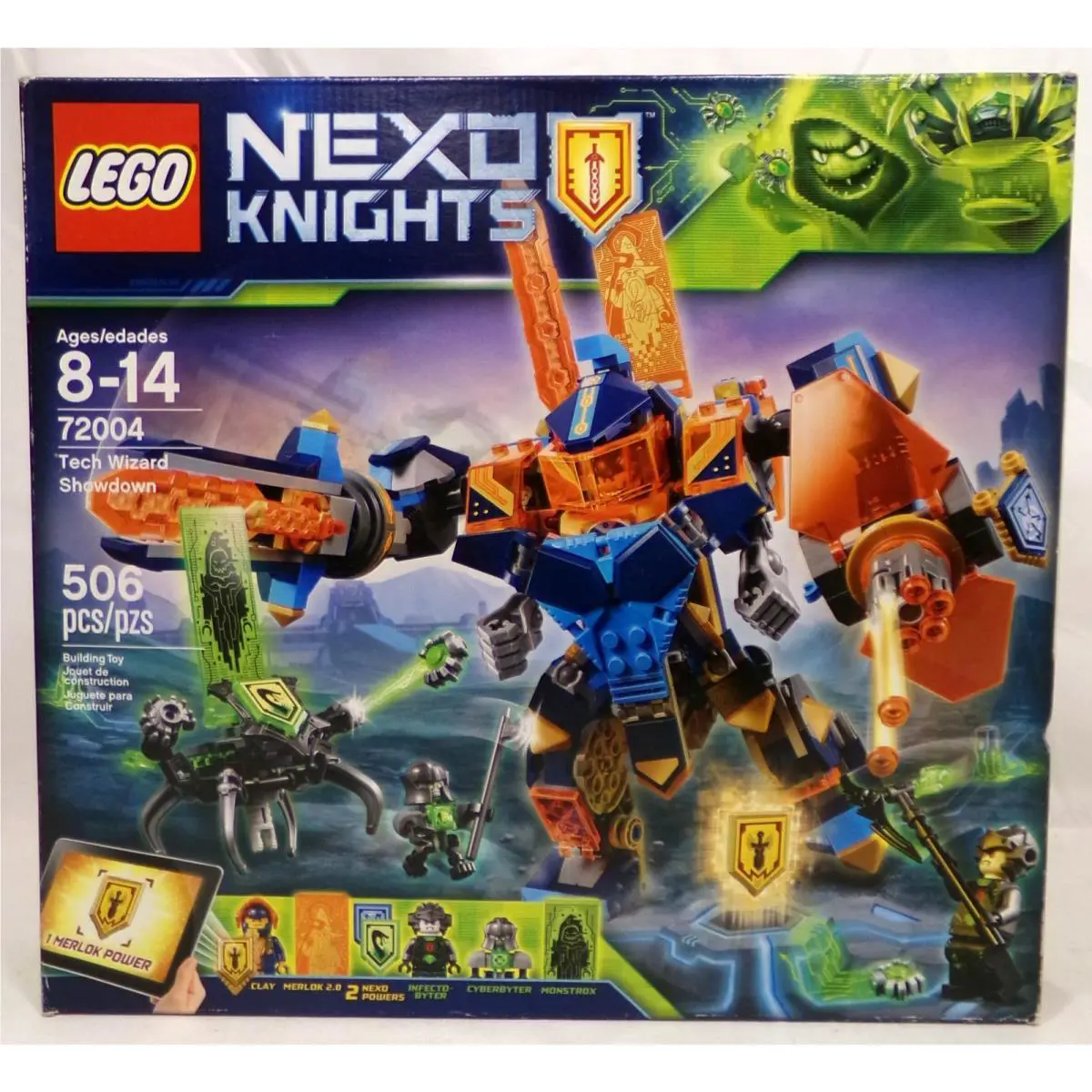 Lego Nexo Knights 72004 Tech Wizard Showdown Retired Set 2018