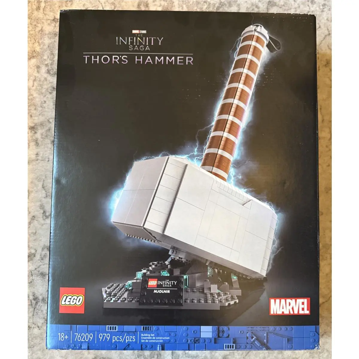 Lego 76209 Marvel Thor`s Hammer 979pcs