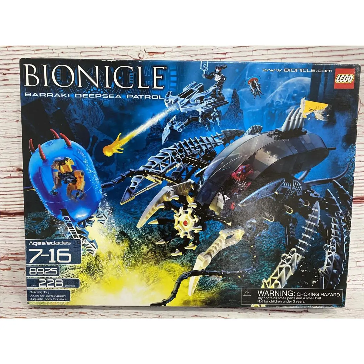 2007 Lego Bionicle: Barraki Deepsea Patrol 8925 Building Toy