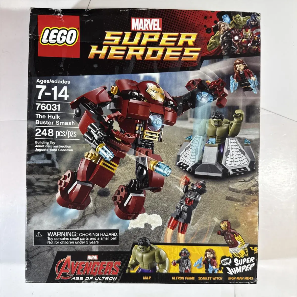 Lego Marvel: The Hulk Buster Smash 76031 Super Heroes Set
