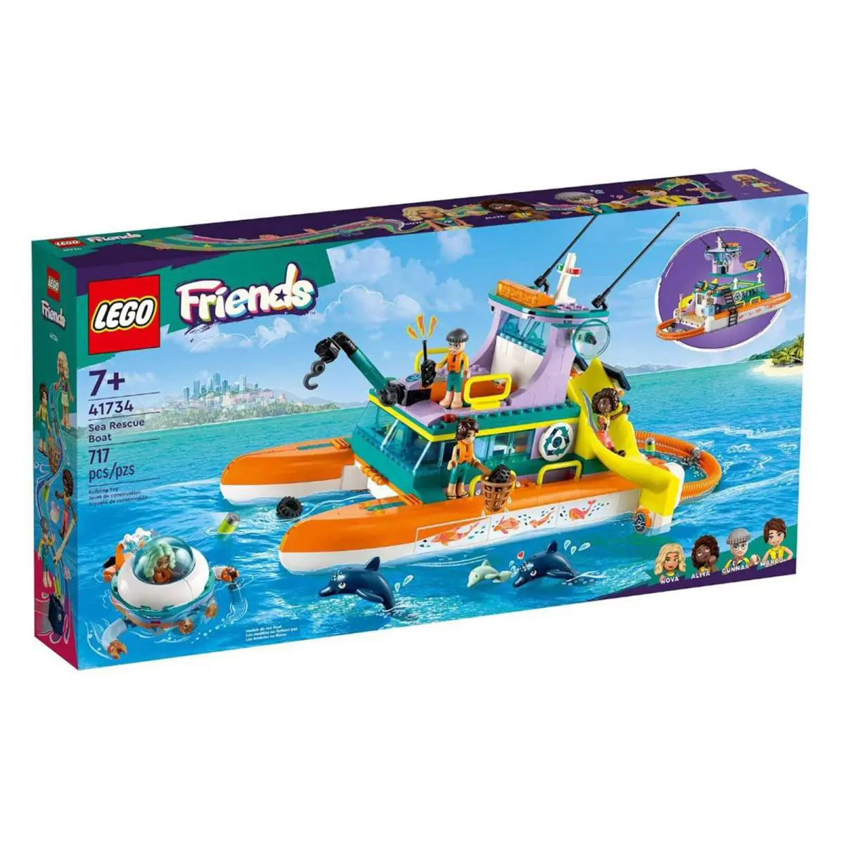 Lego® Friends Sea Rescue Boat Building Set 41734