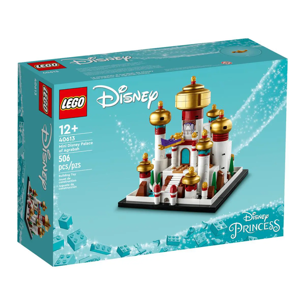 Lego Disney Mini Palace of Agrabah Model 40613 Building Toy Collectible 506 Pcs
