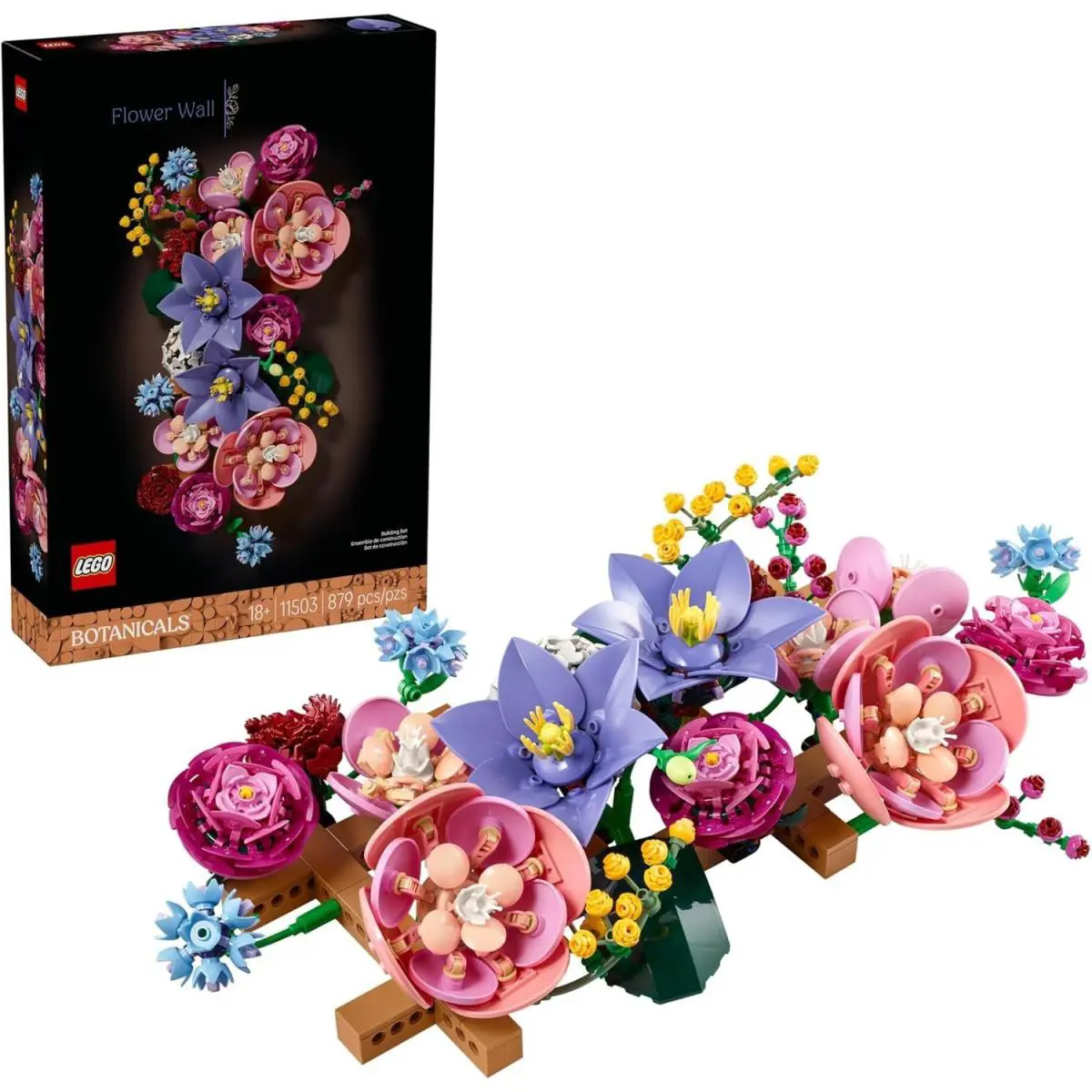 11503 - Lego Botanicals Flower Wall Decor - Building Set For Adults