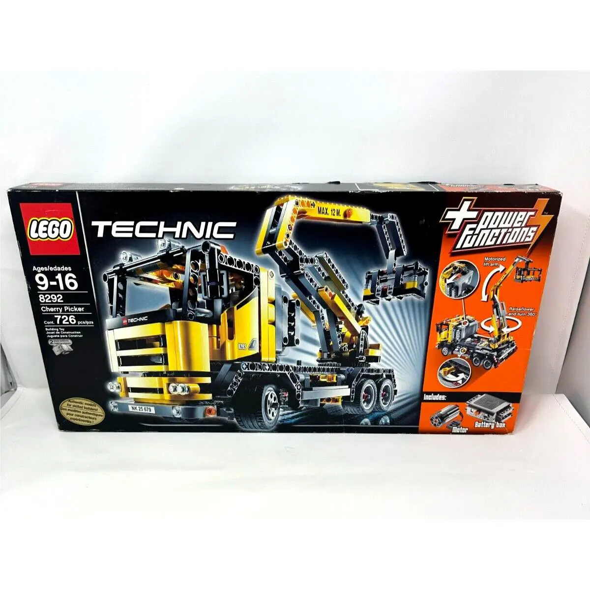 Lego 8292 Technic 2 in 1 Cherry Picker/dump Truck