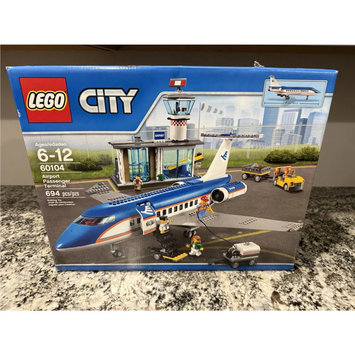Lego 60104 City Airport Passenger Terminal Construction Set - New/sealed