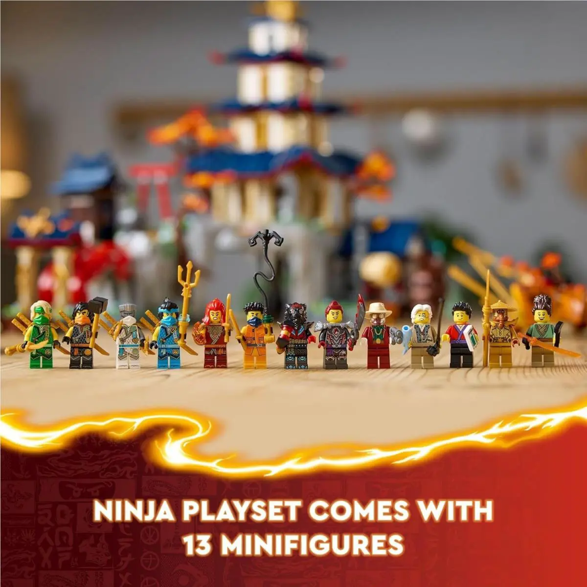 Lego 71814 Ninjago Dragon`s Rising Tournament Temple City