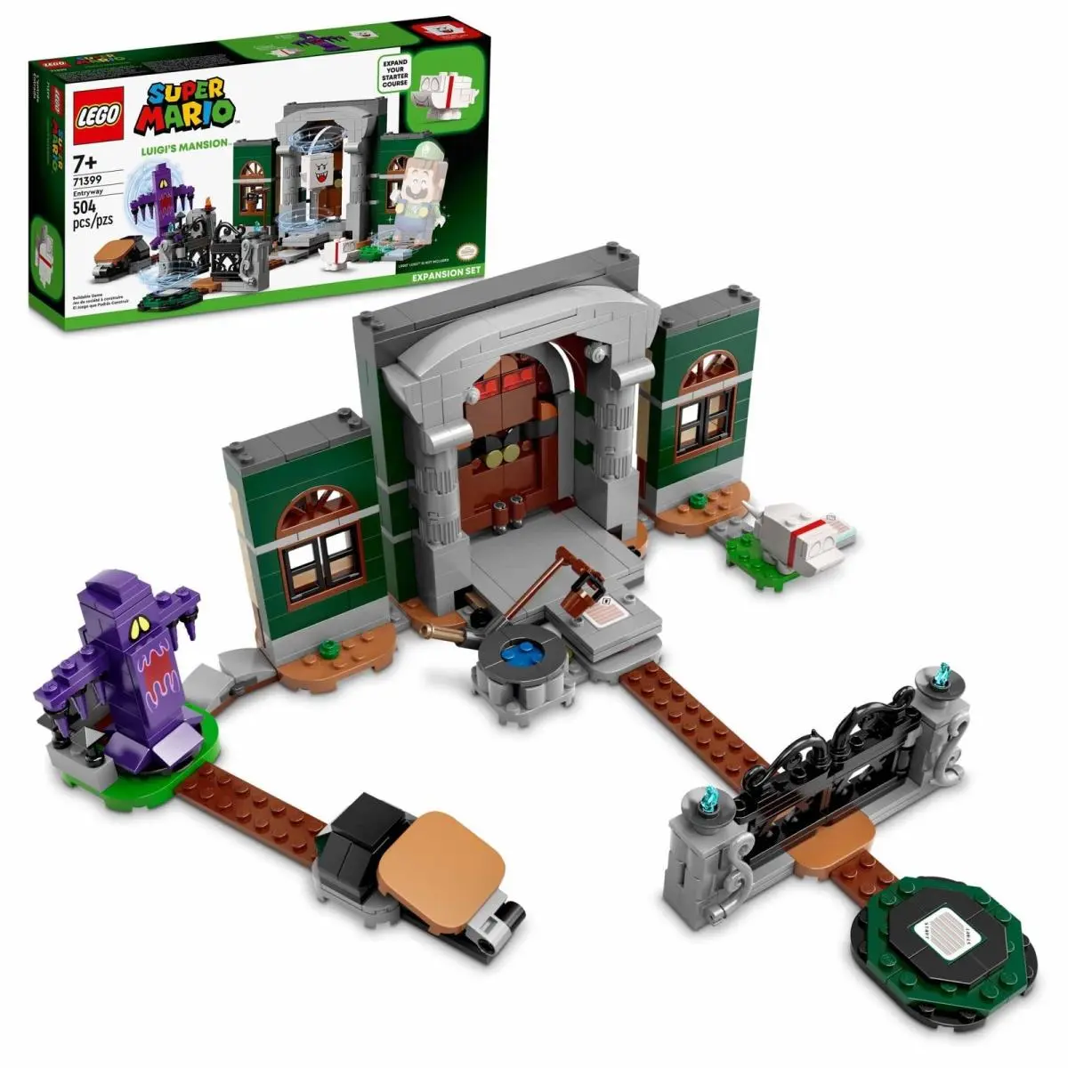 Lego Super Mario Luigi’s Mansion Entryway Expansion Set 71399 Building Kit