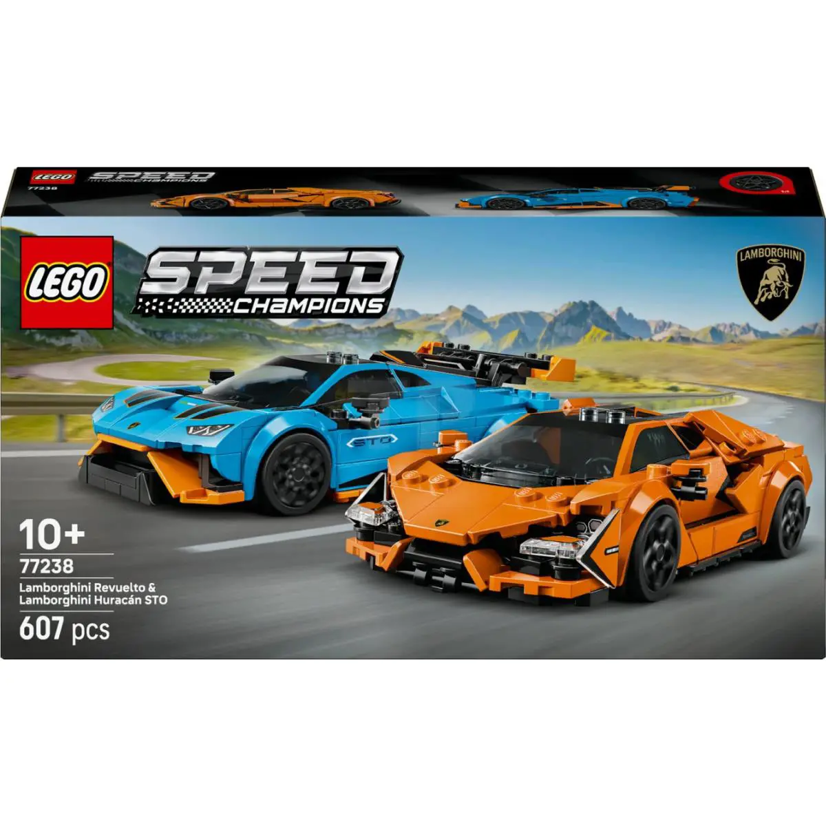 Lego Speed Champions Lamborghini Revuelto Huracán Sto 77238 Building Toy Set