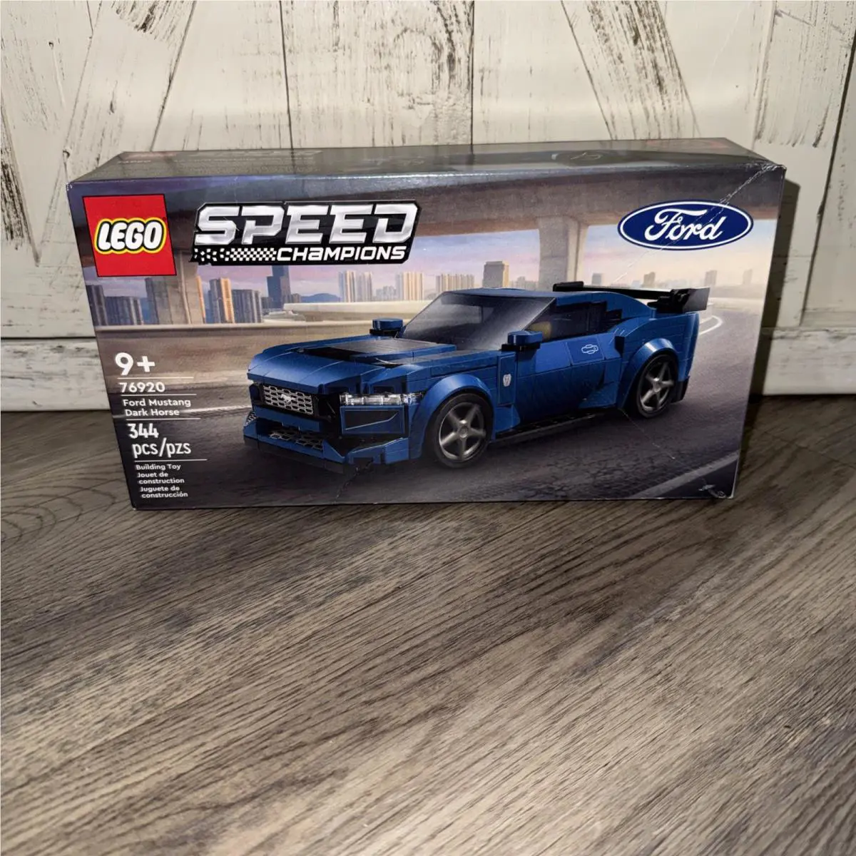 76920 Ford Mustang Dark Horse Sports Car Lego Legos Set Speed Champions