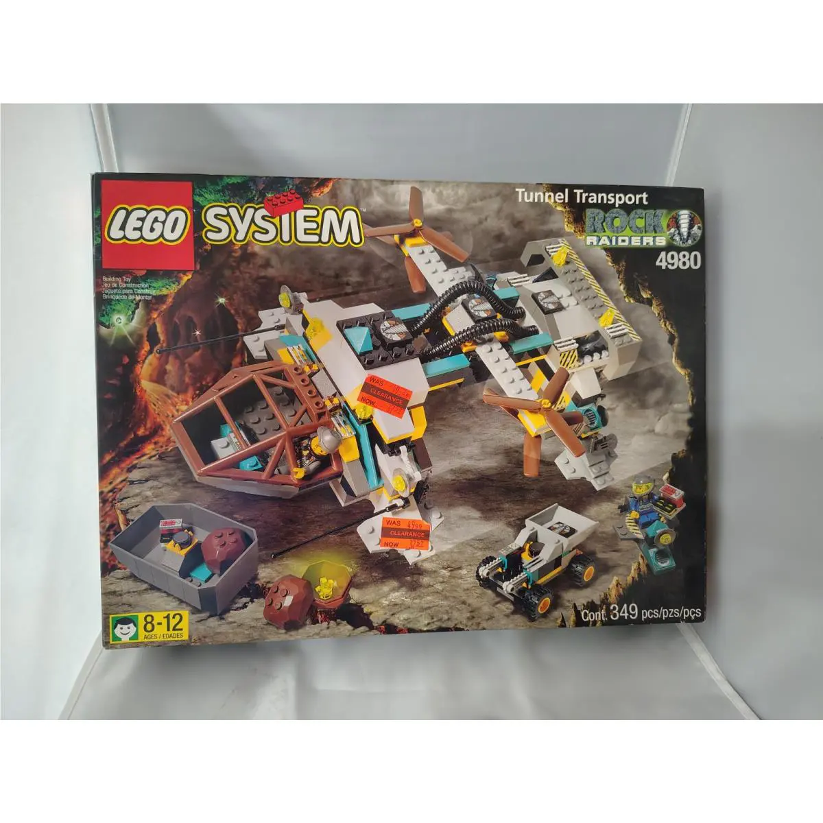 Lego 4980 Rock Raiders: The Tunnel Transport Vintage 1999