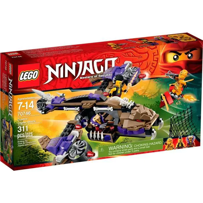 Lego 70746 Ninjago Condrai Copter Attack 2015 Rare Retired