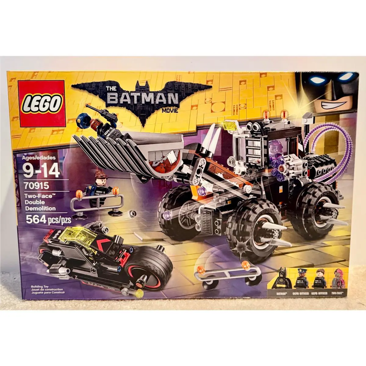 Lego 70915 The Lego Batman Movie: Two-face Double Demolition 2017