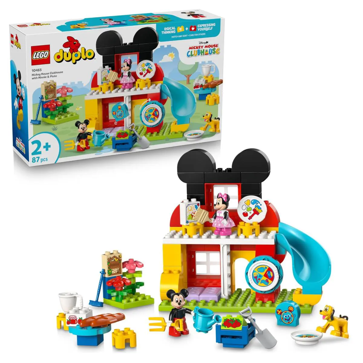 Lego Duplo Disney Mickey Mouse Clubhouse with Minnie Pluto - Educational Fine