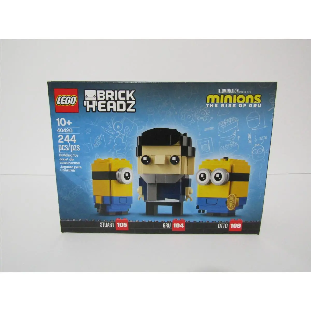 Lego Brickheadz 40420 Minions Stuart Gru Otto