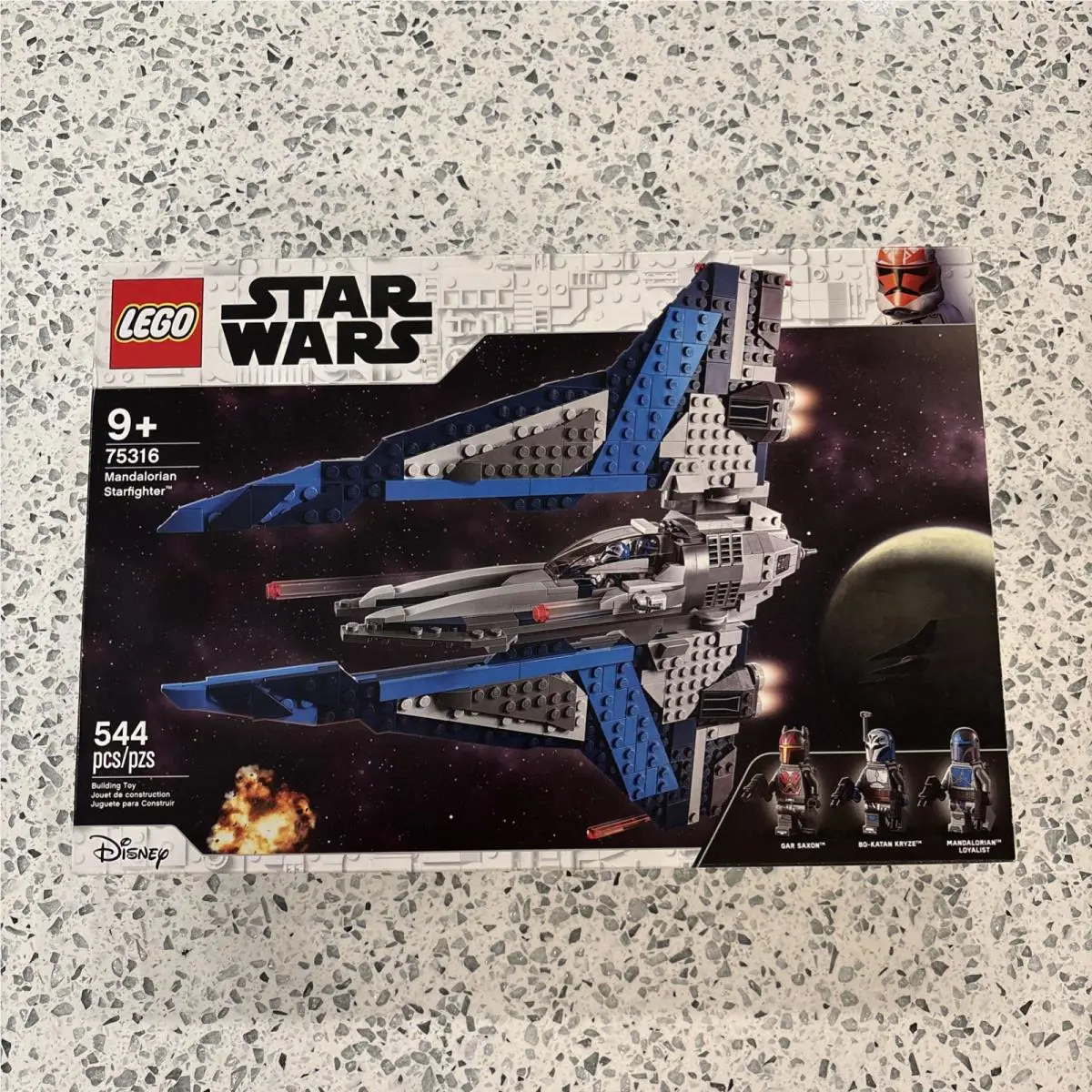 Lego Star Wars 76316 Mandalorian Starfighter 9+ Retired